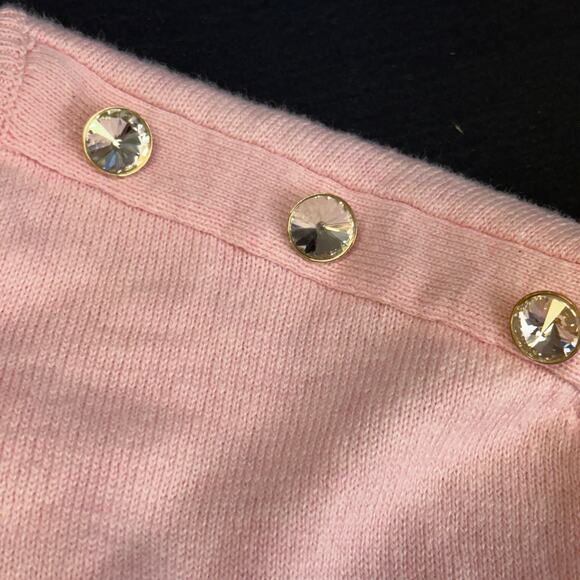 J. Crew Pink Fine Gauge Cotton Pullover Sweater Women’s 2XL  French Capsule NWT - Picture 7 of 11